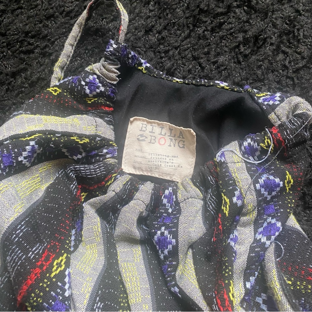 Rare Billabong Drawstring Backpack - Picture 6 of 9
